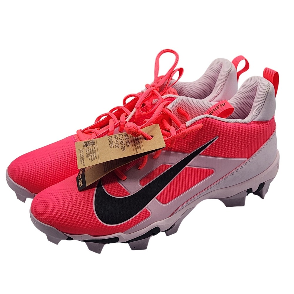 Nike Alpha Menace 4 Shark NRG Racer Pink Football Cleats HJ4570-600 Mens 12